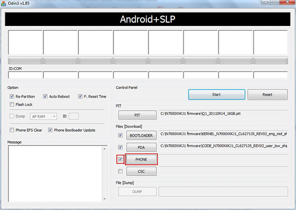 Samsung GT-N7000 Galaxy Note Odin3 flashing 08.jpg